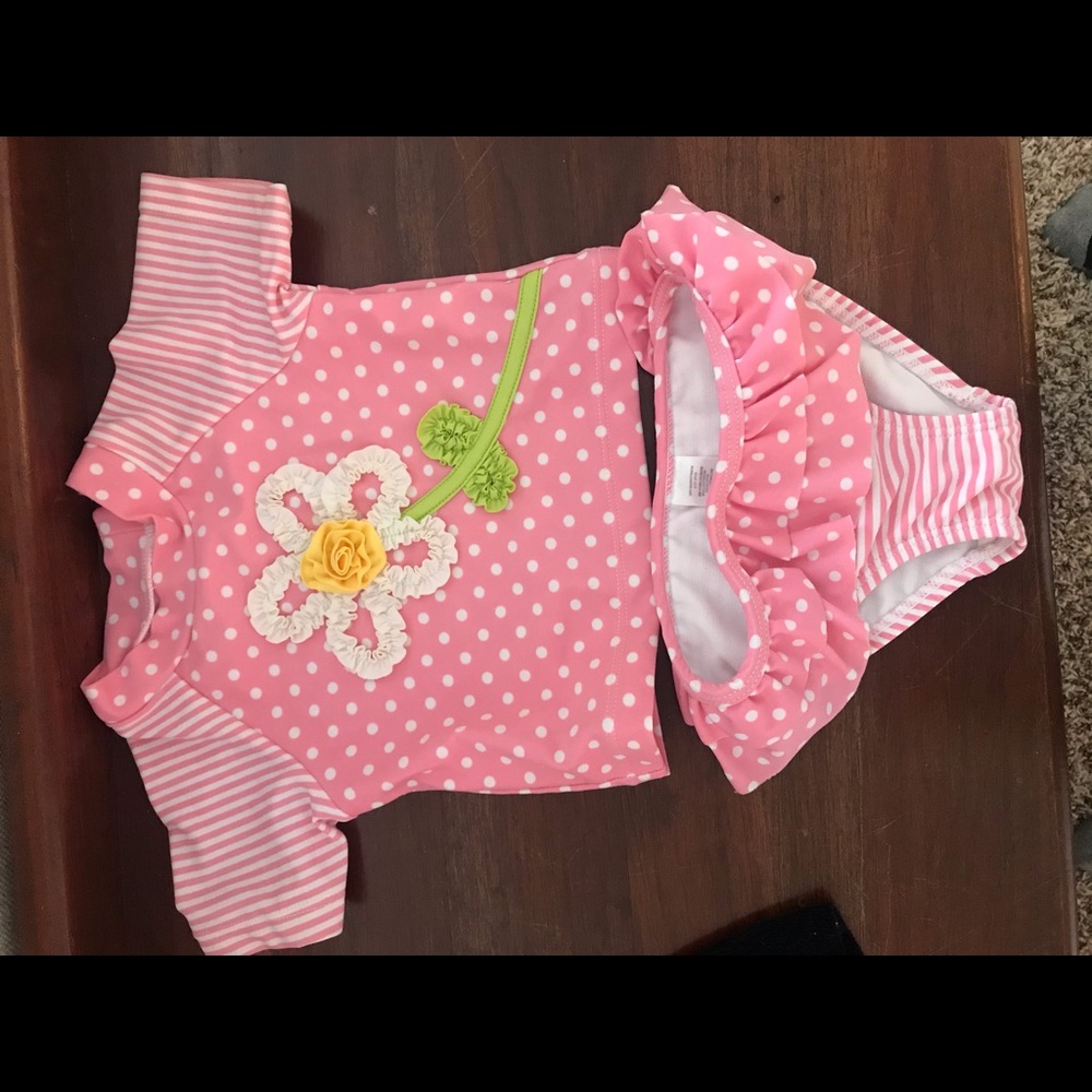 Little me two piece swimsuit